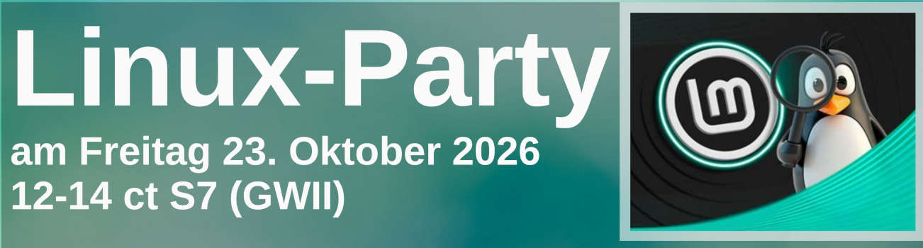 Einladung zur Linux Party